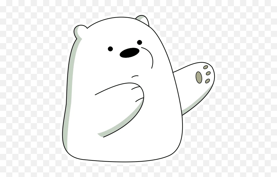 Hug Emojis For Discord U0026 Slack - Discord Emoji Ice Bear Sticker Whatsapp,