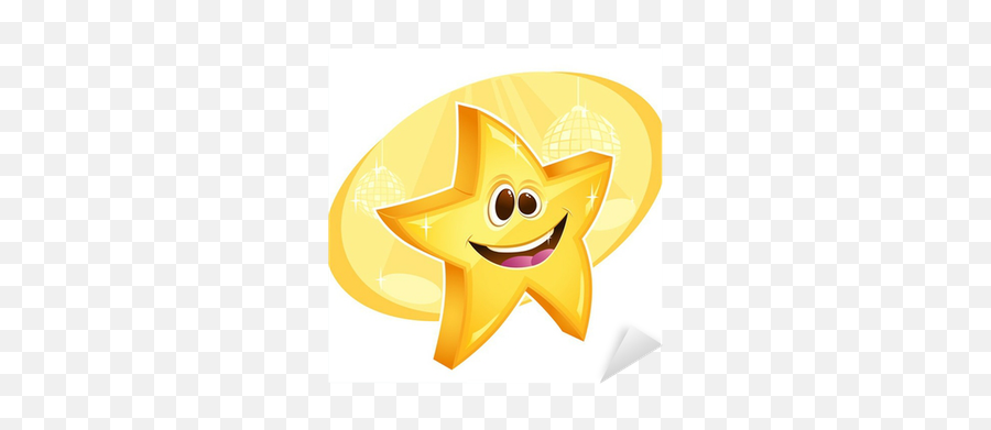 Background - Shiny Stickers For Smiles Emoji,Disco Ball Emoticon