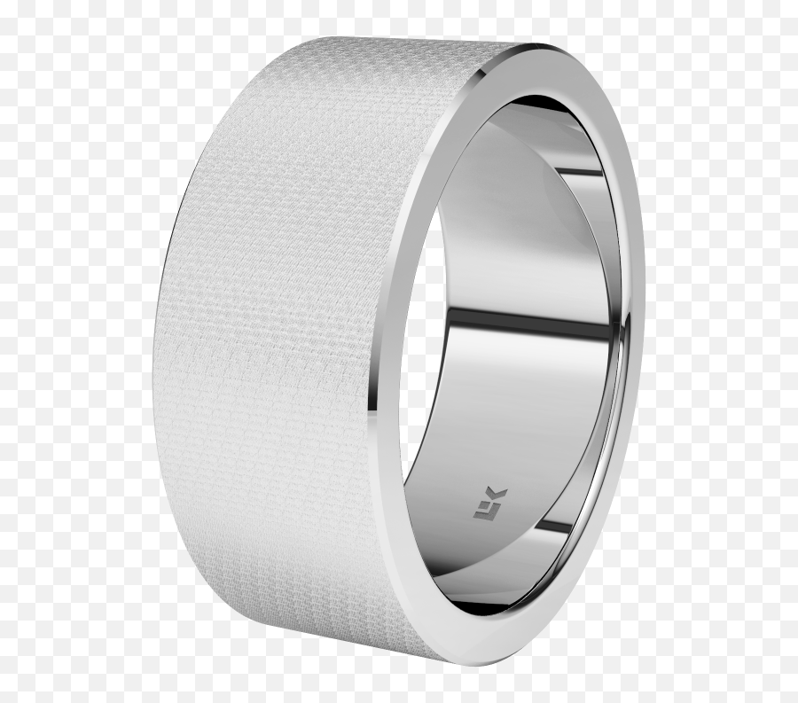 Alianza De Plata De Ley 8mm - Wedding Ring Emoji,Emojis Boda Novios Anillo