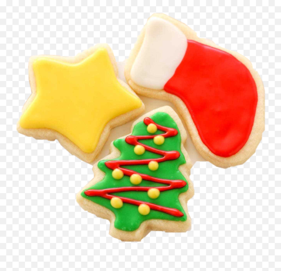 Christmas Cookies Cookie Holiday - Sugar Cookie Cutout Recipe Emoji,Frosting Royal Icing Cookies Emoji