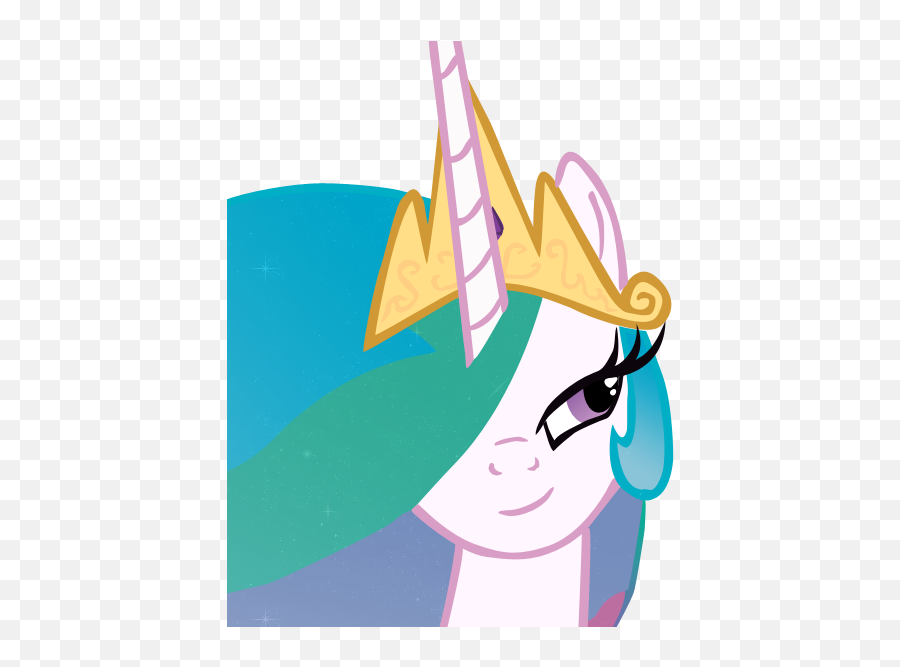Princess Celestia Face Clipart - Full Size Clipart 5376324 Princess Celestia Face Emoji,Disney Emotion Clipart Sad