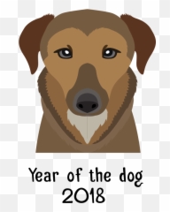 Chinese Astrology Year Of The Dog 2018 - Photo Caption Emoji,Emotion Chart Using Dogs
