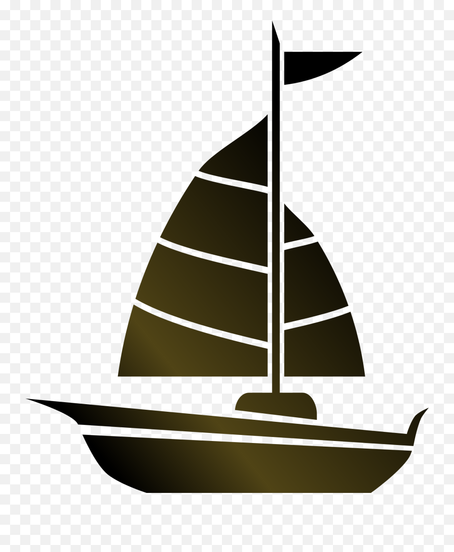 Waves Clipart Sailboat Waves Sailboat - Simple Sailboats Emoji,Sailboat Emoji