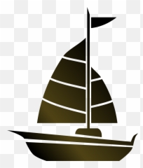 Waves Clipart Sailboat Waves Sailboat - Simple Sailboats Emoji,Sailboat Emoji