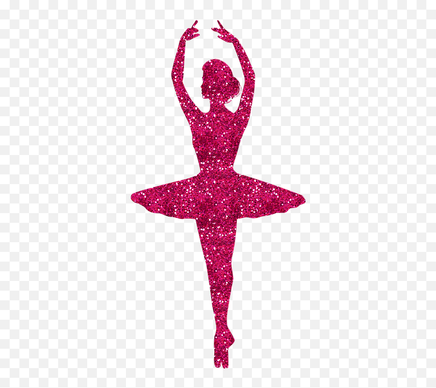 Free Photo Dancer Ballet Ballerina Cute Pink Glitter - Max Pixel Glitter Ballerina Silhouette Emoji,Elegant Emotions Ballerina Costume