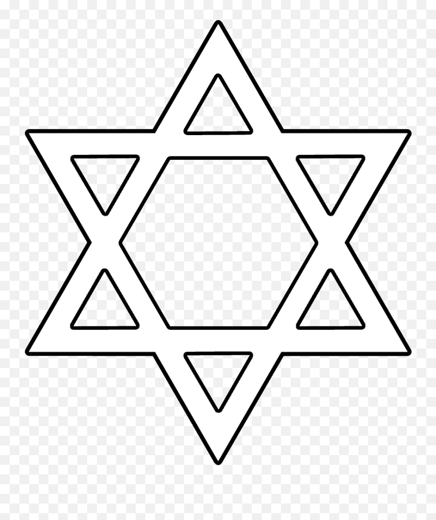 Magen David Png Jewish Star Png Resolution875x994 - Star Of David Coloring Page Emoji,Jewish Emojis Png