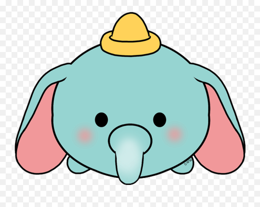 Tsumtsum Sticker - Tsum Tsum Dumbo Png Emoji,Colored Girl Emoji Tsum Tsum