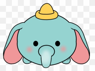 Tsumtsum Sticker - Tsum Tsum Dumbo Png Emoji,Colored Girl Emoji Tsum Tsum