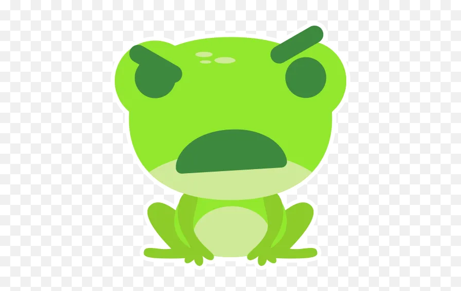 Kermit The Frog Whatsapp Stickers - Stickers Cloud Dot Emoji,The Green Frog With Emojis