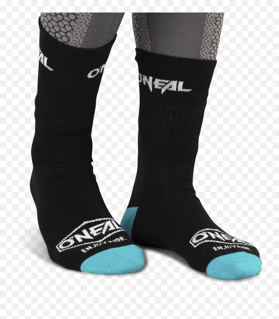 Oneal Crew Icon Socks Black - Unisex Emoji,100 Emoji Socks