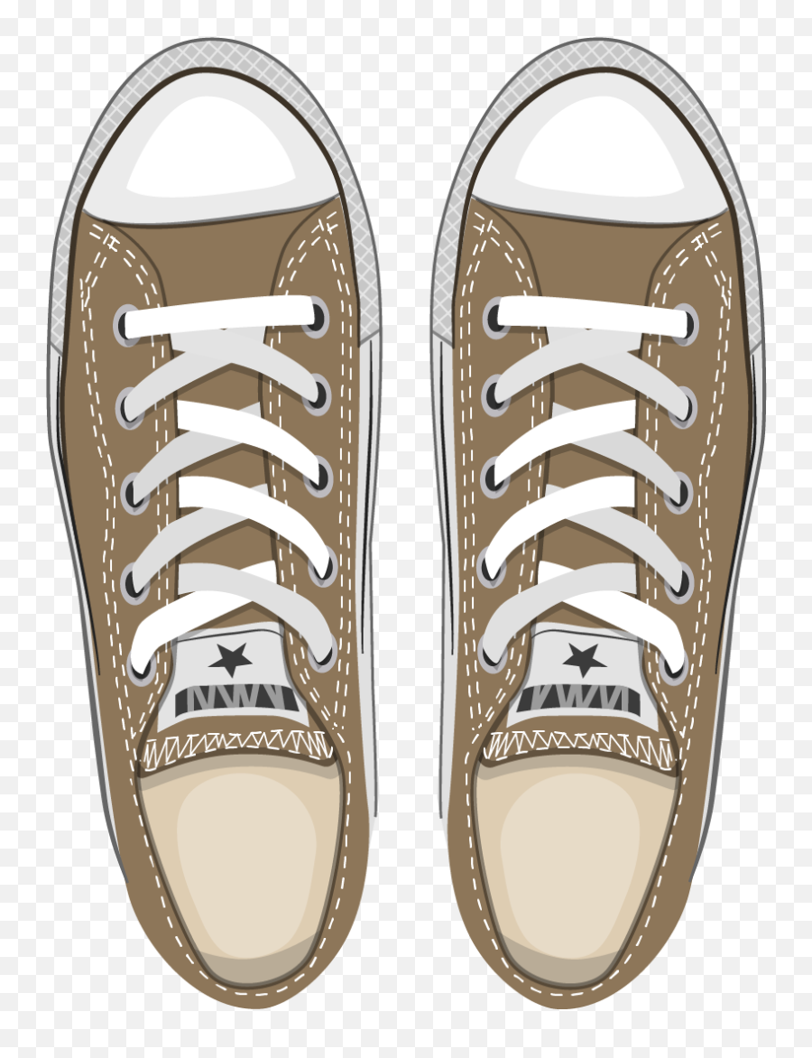 Sneaker Emojis - Shoes Clipart Top View,Sneaker Emojis