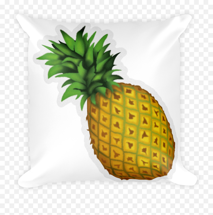 Emoji Pillow - Pineapple Emoji Transparent Background,Emoji Pillow