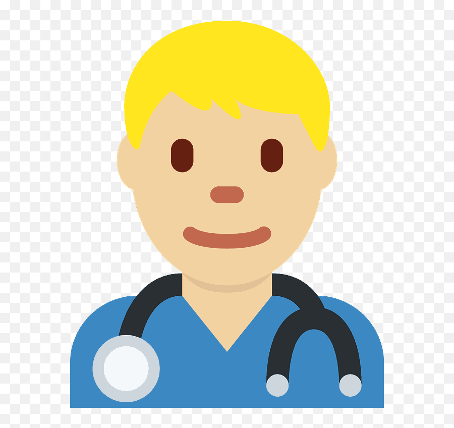 U200d Man Health Worker Emoji With Medium - Light Skin,Bandaid Emoji Cartoon