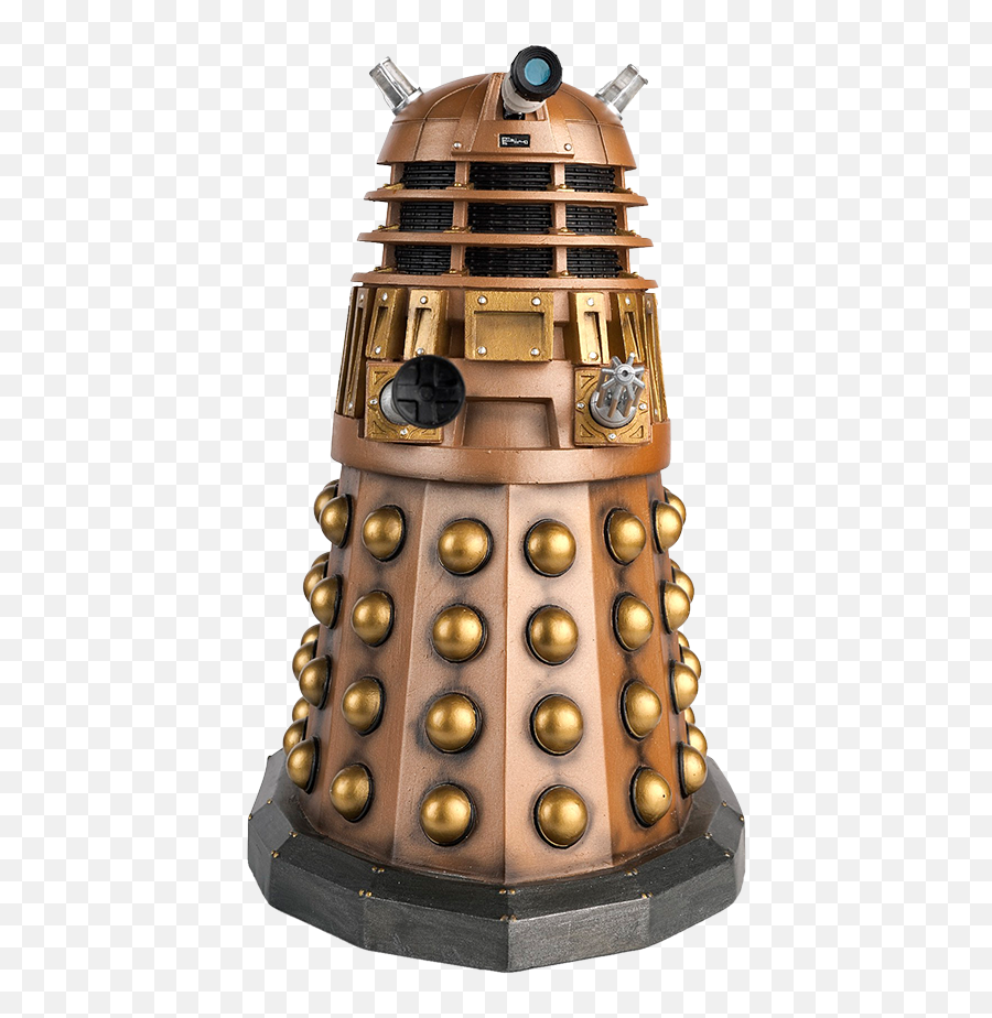 Mega Bronze Dalek By Eaglemoss Sideshow Collectibles Emoji,Dalek Emoticon Text