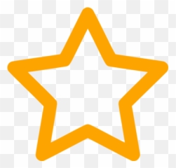 Orange Outline Star Icon - Free Orange Star Icons Emoji,Orange Heart Sparkle Emoji