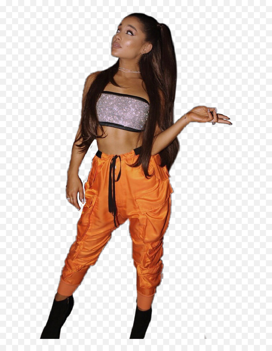 Arianagrande Ariana Grande Sticker By Dangerous Woman - Ariana Grande Orange Pants Emoji,Emoji Pants Amazon