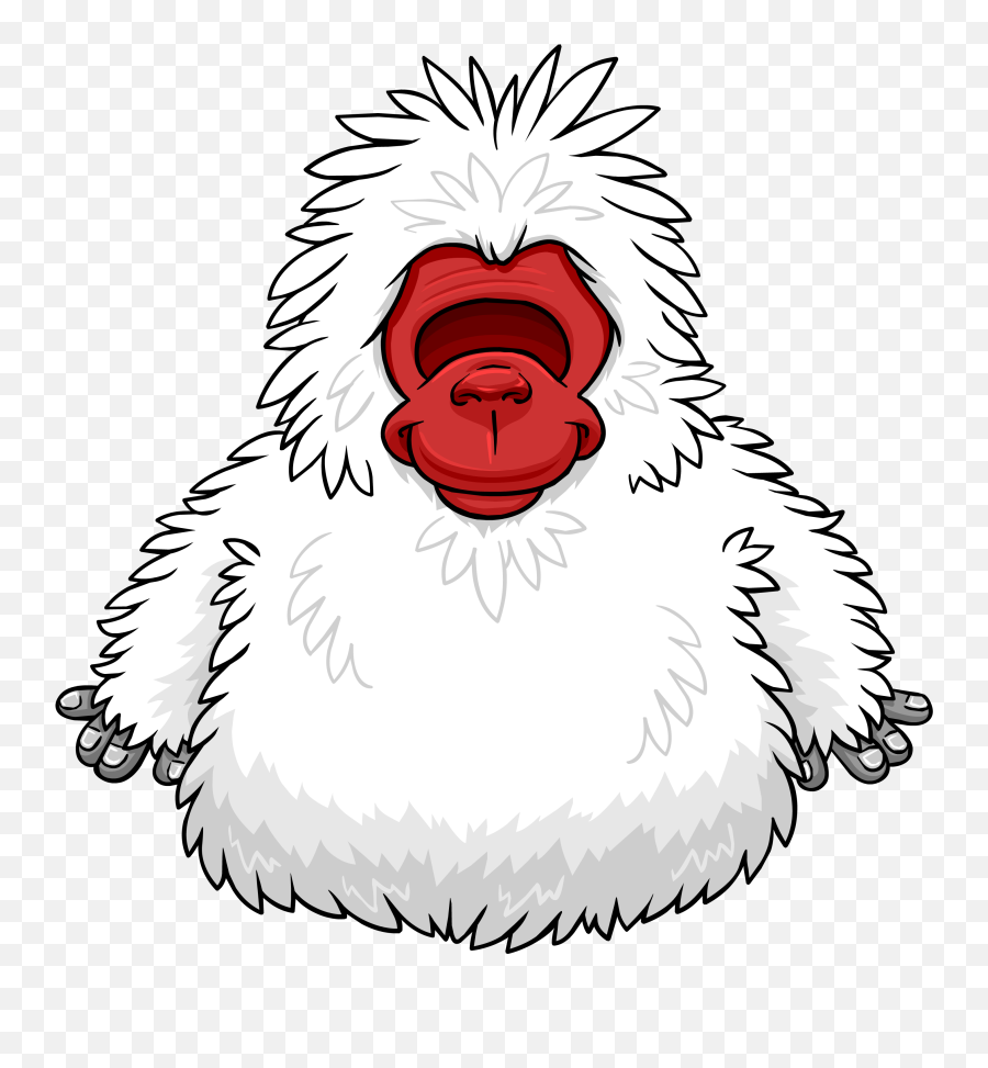 Snow Monkey - Ugly Emoji,Monkey Emoji Costume