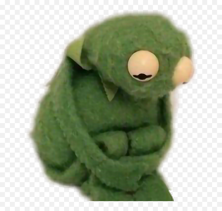 Download Pepe Lonely Sad Pepeissad Heartbroken - Kermit Meme Kermit Stickers Emoji,Lonely Emoji