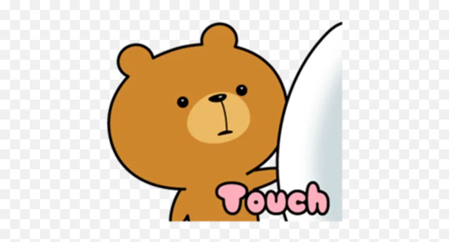 Bear Bear Tres Whatsapp Stickers - Stickers Cloud Happy Emoji,Teddy Emoji