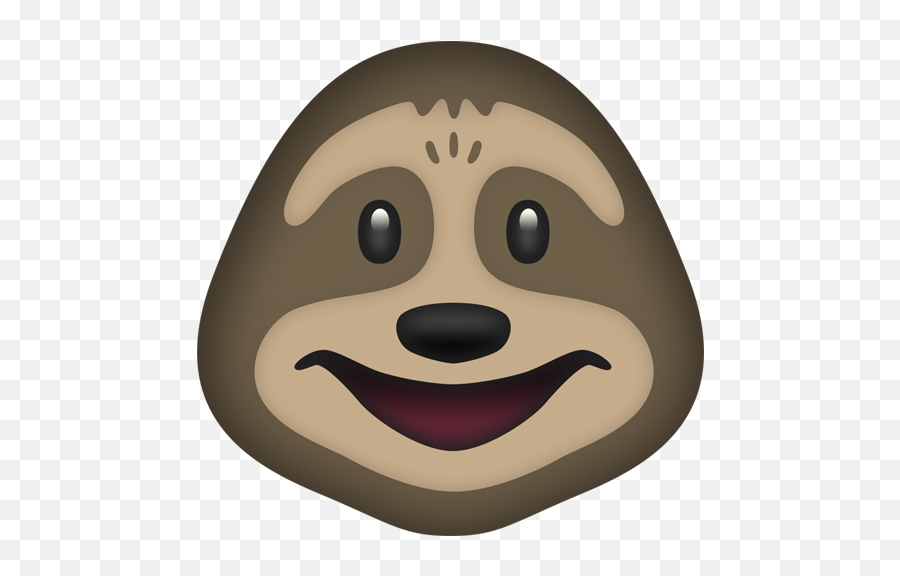 Sloth Emoji - Happy,Is There A Sloth Emoji