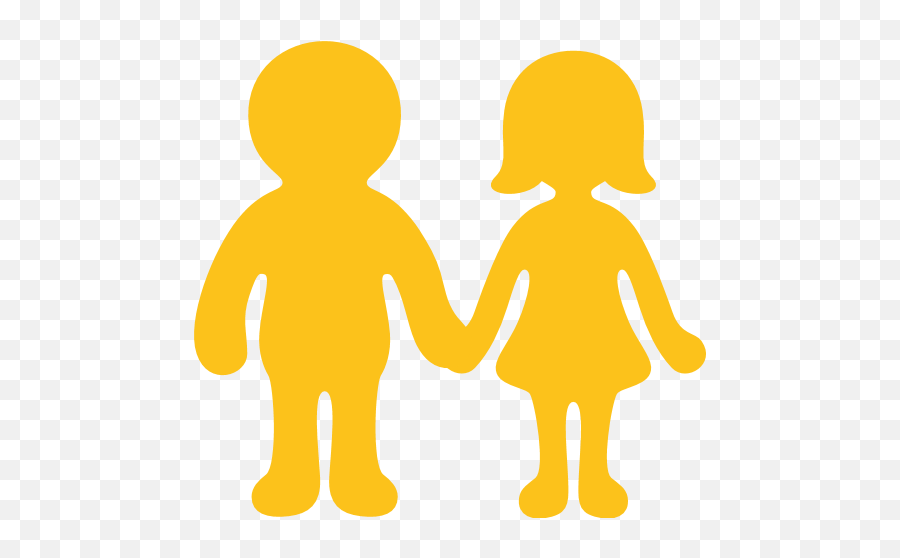 Man And Woman Holding Hands - Emoji Man And Woman,Holding Hands Emoji