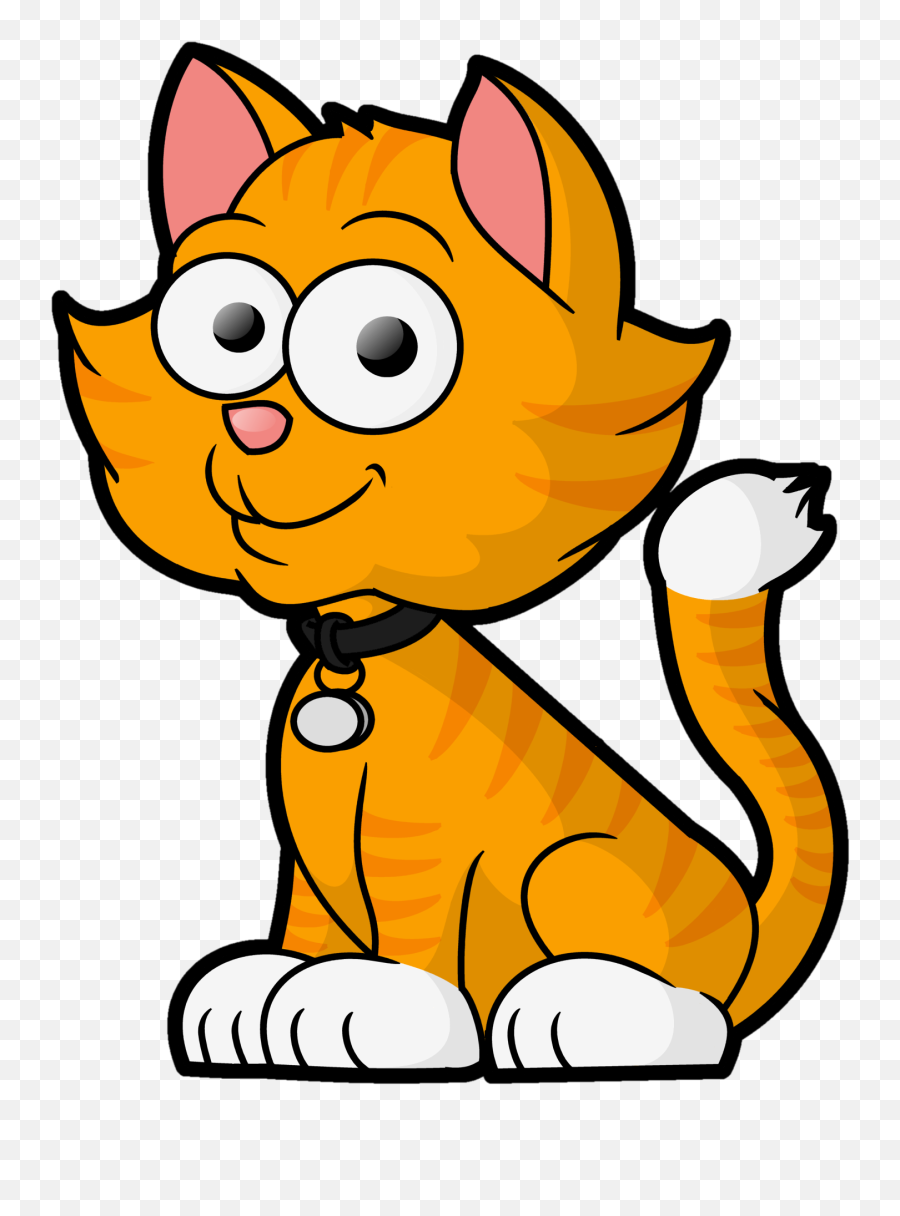 Free Cartoon Cat Transparent Background Download Free Clip - Cat Cartoon Png Emoji,Nyan Cat Emoticon Google