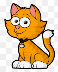 Free Cartoon Cat Transparent Background Download Free Clip - Cat Cartoon Png Emoji,Nyan Cat Emoticon Google