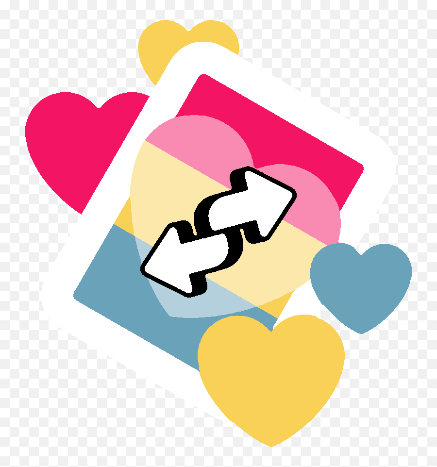 Pansexual Panromantic Pan Sticker - Non Binary Uno Reverse Card