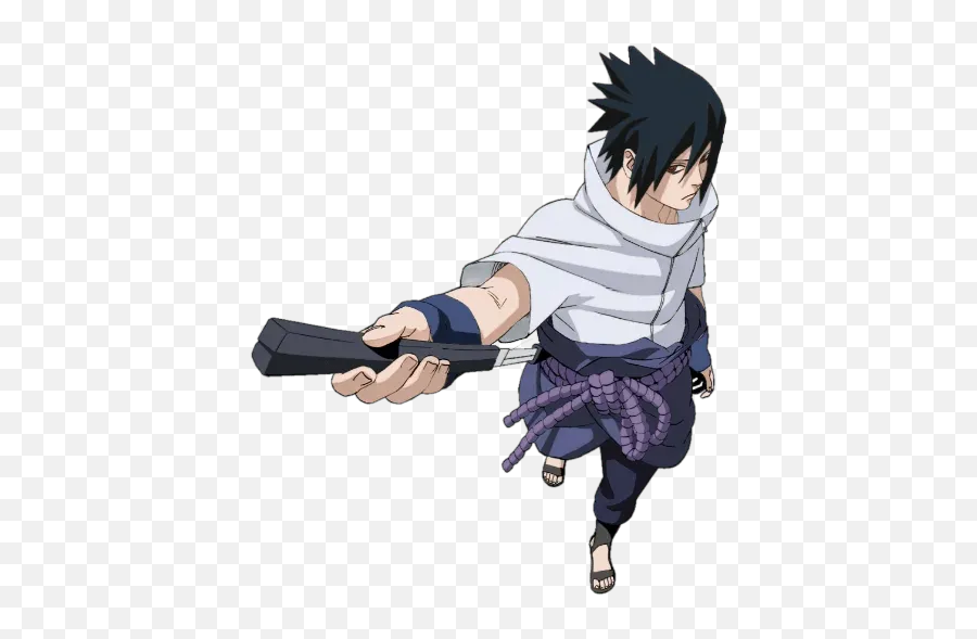 Narutou201d Stickers Set For Telegram - Sasuke Png Emoji,Sharingan Emoji