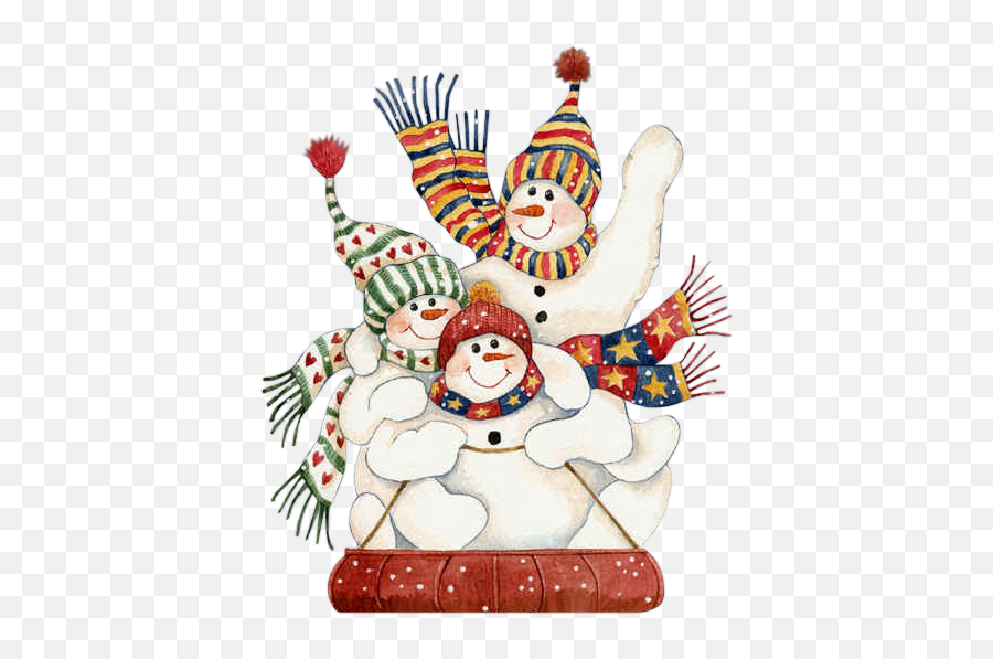Tubes Noel Bonhommes De Neiges - Tubes Clipart Christmas Emoji,Emoticons Da Copiare