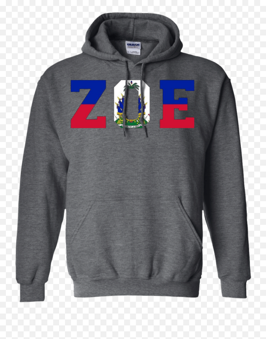 Haitian Zoe - Black Vampire Diaries Hoodie Emoji,Haitian Flag Emoji