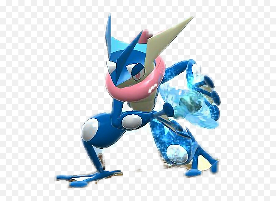 Animaleye Pokemon Greninja Sticker - Greninja 3d Png Emoji,Greninja Emoji