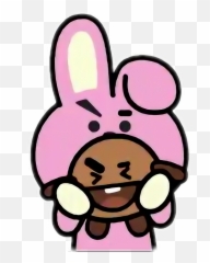 Aesthetic - Bt21 Cooky Y Shooky Emoji,Bts Emojis Official Line