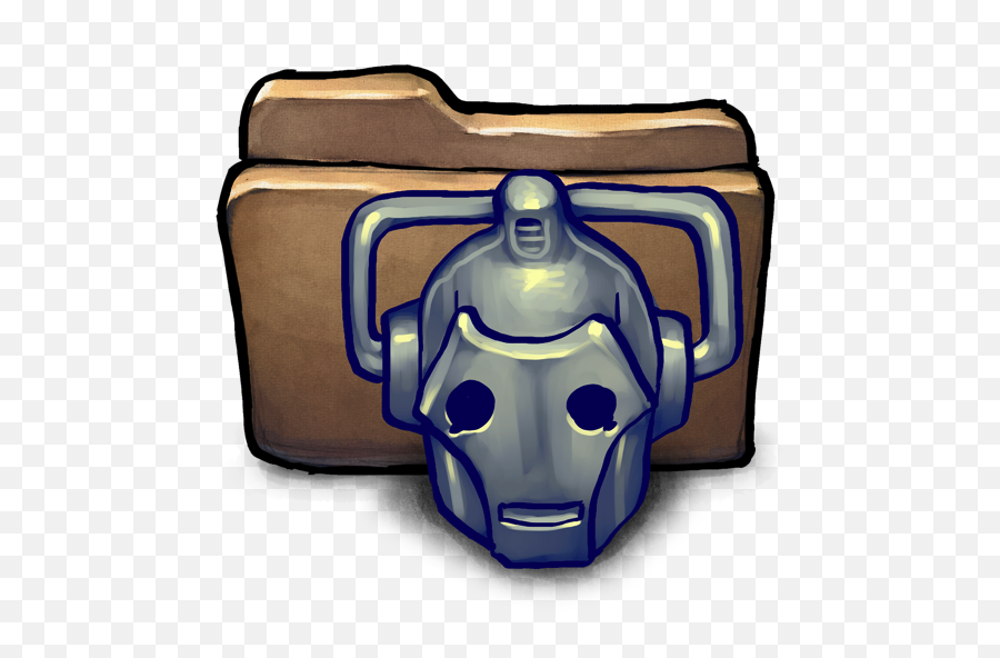 Cyberman Icon - Icon Emoji,Doctor Who Emoji Robots