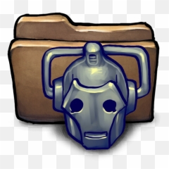 Cyberman Icon - Icon Emoji,Doctor Who Emoji Robots
