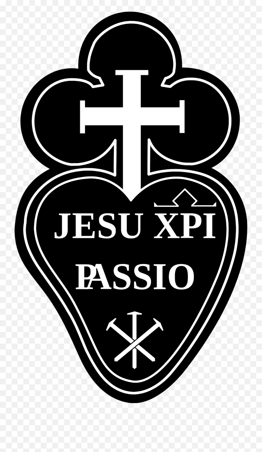 San Pablo De La Cruz - Logo Jesu Xpi Passio Emoji,Emoticon Crucifijo