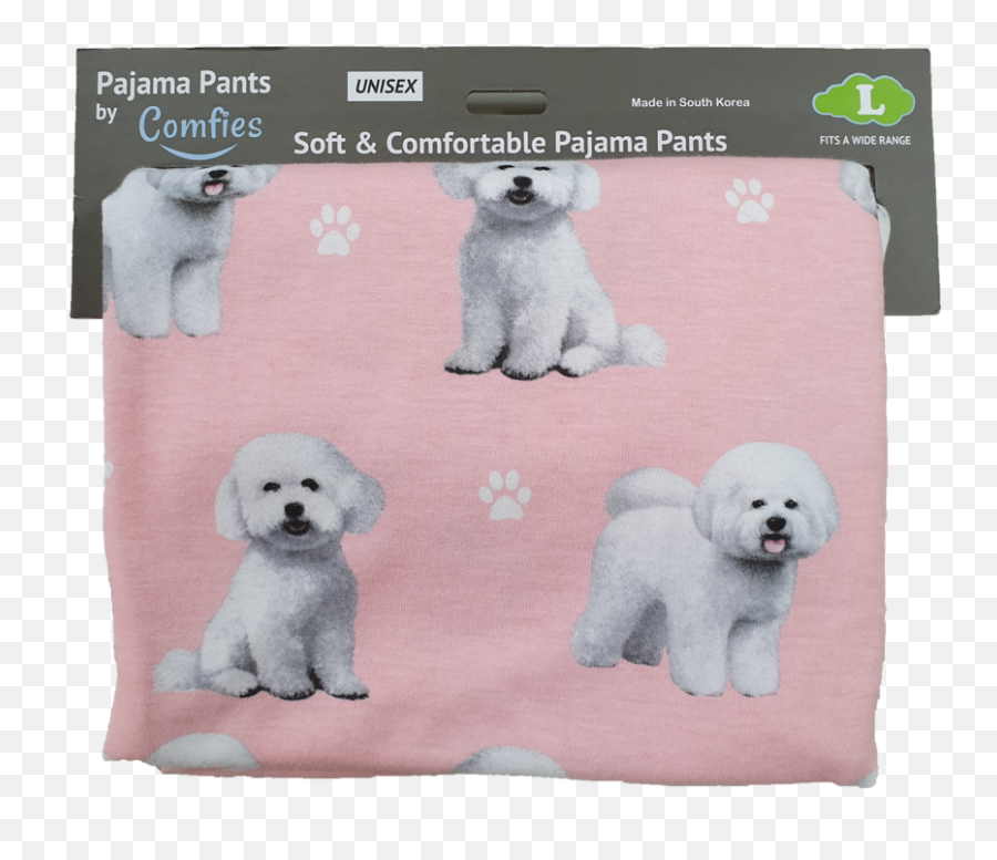 Dog Print Lounge Pants - Variety Of Breeds Available Bichon Frise Pajama Pants Emoji,Soft Pj Pants Emojis
