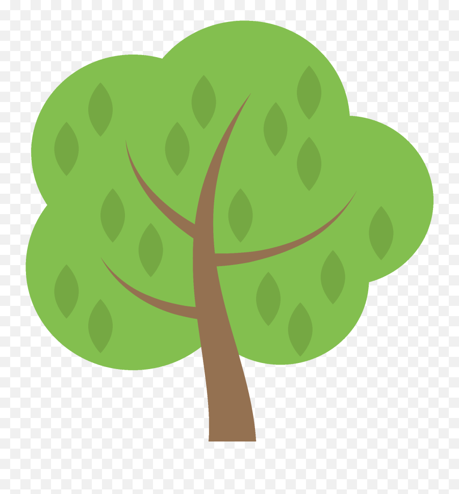 Árbol De Hoja Caduca Emoji Imagen Grande De Alta - Nature Emoji,77 Emoticon Significado