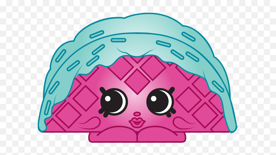 Shopkins Tia Ice Cream Taco Png Image - Shopkins Ice Cream Taco Emoji,Shopkins Emoji