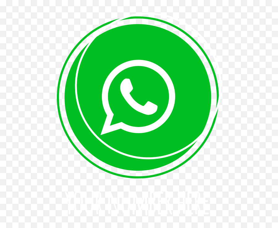 Personalised Whatsapp Logo Window Decal - Whatsapp Social Media Logo Png Emoji,Black Ribbon Emoji Whatsapp