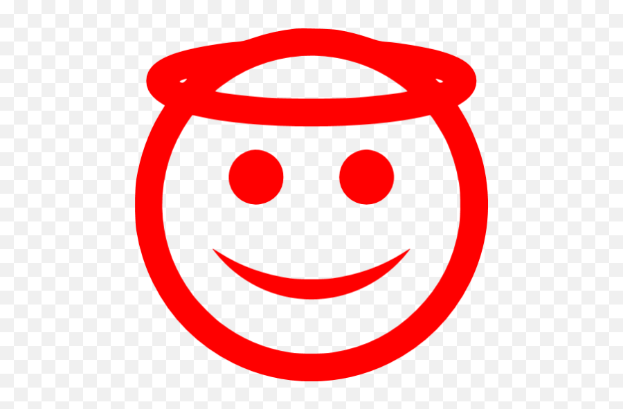 Red Angel Icon - Free Red Emoticon Icons Svalbard Emoji,Where To Buy Emojis For Car Antenna Antenna