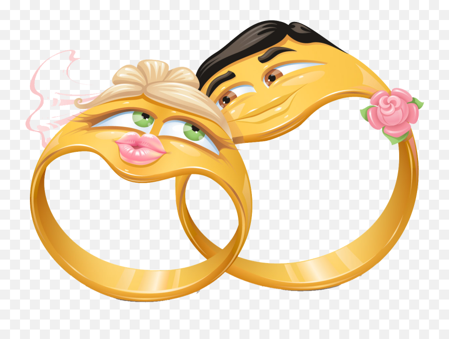 Download Bem F Cil Png Alian As Png - Wedding Ring Cartoon Emoji,F Emoji