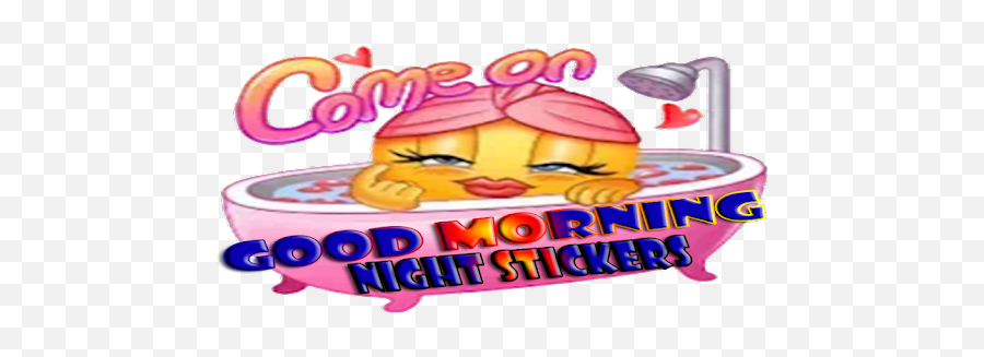 Good Morning U0026 Night Stickers For Whatsapp On Windows Pc - Happy Emoji,Mensagens De Amor Para Whatsapp Com Emoticons