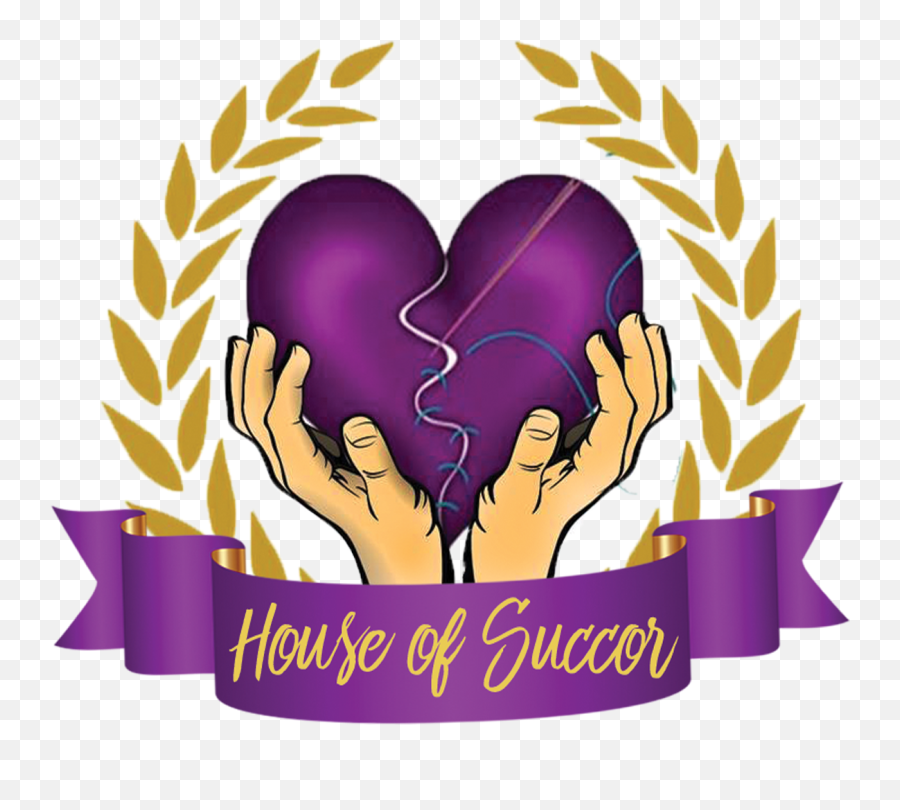 House Of Succor Inc Va Non - Profit Pray The Word Gold Wreath Clip Art Emoji,Emotion Is The Enemy Of Wisdom