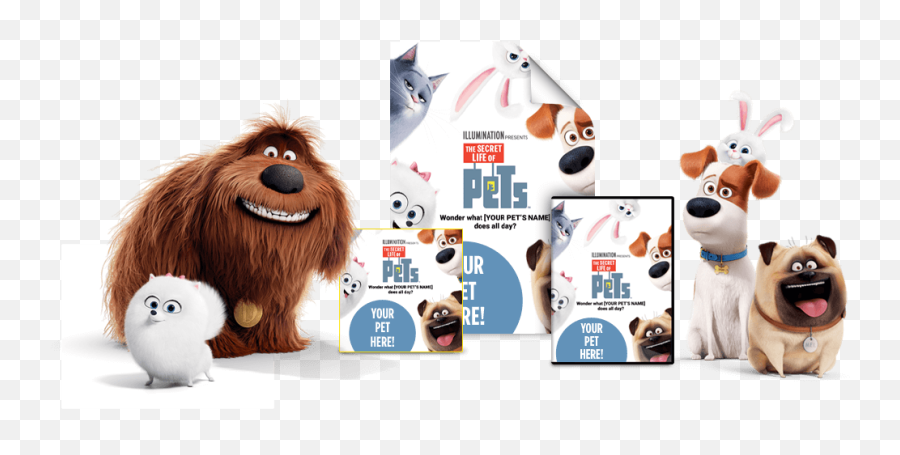 Download Pets Movie Png Download - Transparent Pets Movie Png Emoji,Secret Life Of Pets Emoji