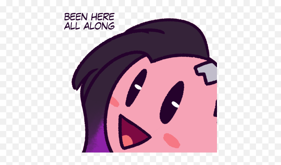 Sombra Kirby - Sombra Been Here All Along Emoji,I Have 2 Emotions Meme Kirby