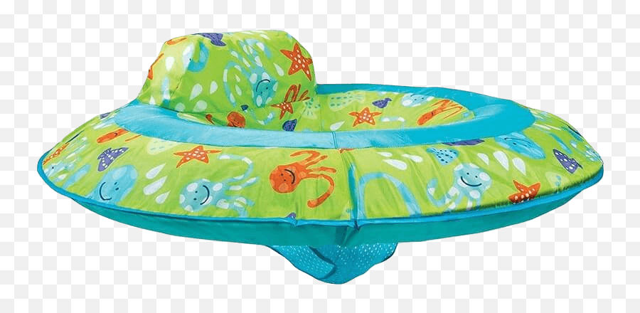 Swim Ways Baby Spring Float With Hat - Swimways Spring Foat Baby Emoji,Plastic Swimming Pool With Emoji