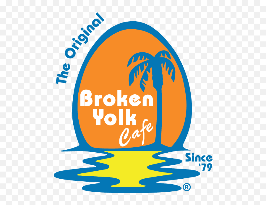 Broken Yolk Cafe - Broken Yolk Cafe Logo Emoji,Broken Egg Yolk Japanese Emoticon