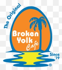 Broken Yolk Cafe - Broken Yolk Cafe Logo Emoji,Broken Egg Yolk Japanese Emoticon