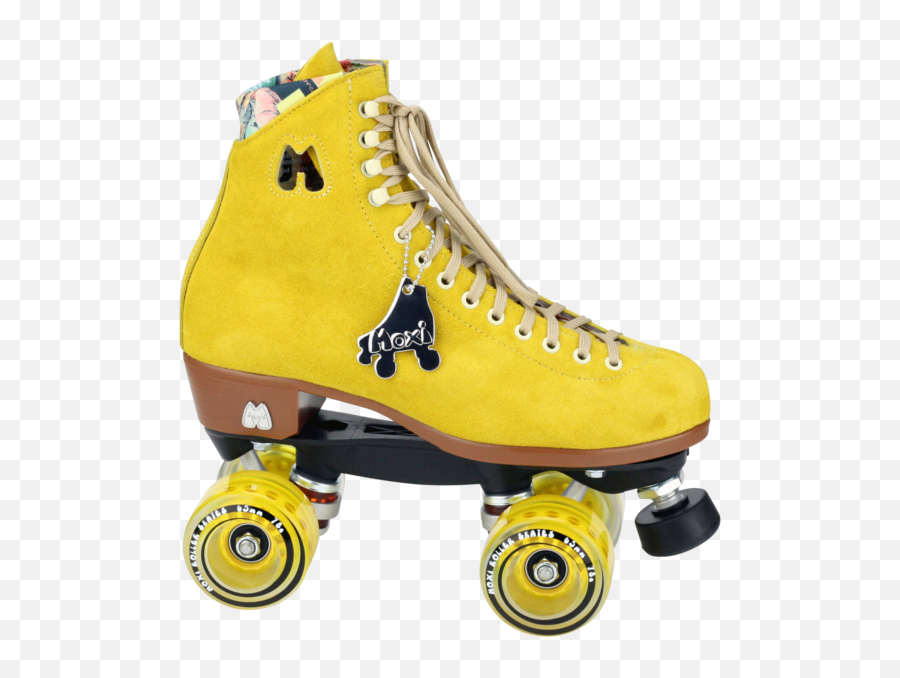 Roller Skates Quad Roller Skates - Moxi Yellow Skates Emoji,Roller Skates Of Emojis For Boys